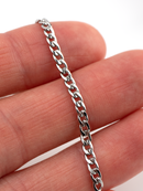 1m x Stainless Steel Curb Chain, 3mm (CH2)