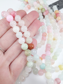 1 strand x 8mm Round Jelly Jade Beads (3067-8)
