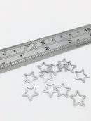 10 x Stainless Steel Star Connectors, 12mm (0263)