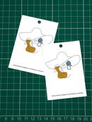 10 x Earring Display Cards, 6x9cm