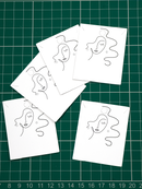 10 x Earring Display Cards, 5x6cm