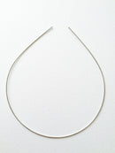 10 x Silver Tone Tiara Making Base, Silver Wire Headband