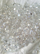 10 x 5mm Cubic Zirconia Diamond Cut Loose Stones