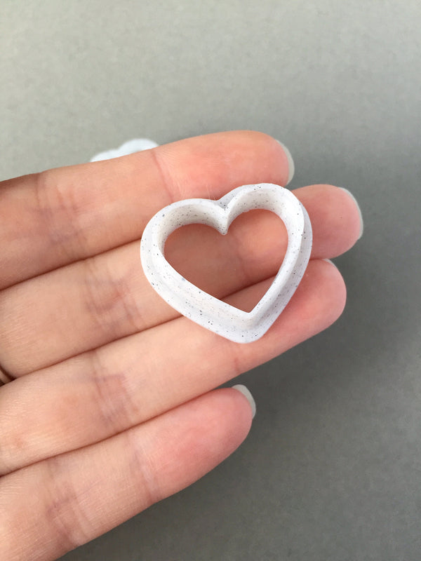 Heart Polymer Clay Cutter, 3cm