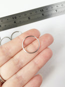 10 x 20mm Stainless Steel Round Linking Rings (0209)