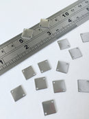 10 x Stainless Steel Rhombus Jewellery Connectors, 10x13mm (0448)