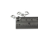 150 x 8mm Stainless Steel Round Jump Rings (C0578)