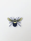 Queen Bee Iron-on Patch, Small Bee Embroidery