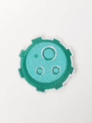 Asteroid Iron-on Patch, Embroidered Planet Badge (P036)