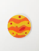 Jupiter Iron-on Patch, Embroidered Planet Badge (P039)
