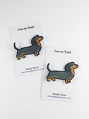 Flamingo Iron-on Patch, Embroidered Tropical Bird Patch (1861)