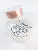 1 spool x 24 Gauge Rose Gold Soft Wire