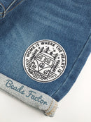 Home Is Where the Heart Is Iron-on Patch, Embroidered Landscape Badge