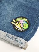 Bowling Stick-on Patch, Bowling Applique