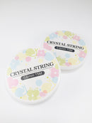 1 spool x 0.6mm Crystal Clear Elastic Thread, Stretchy Silicone Thread for Beading (3151)