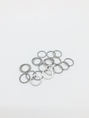 10 x Stainless Steel Round Linking Rings, 12mm (0208)