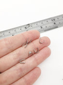 30 x Stainless Steel Snap Bails, 7x3mm (SS046)