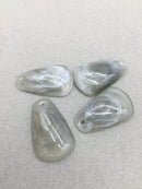 2 x Marble Effect Acrylic Trapezoid Pendants, 30x19mm (3722)